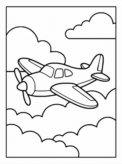 Free printable Helicopter Coloring Page coloring page