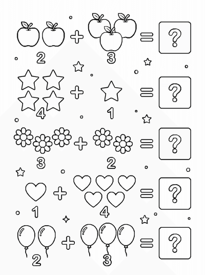 Free printable Math Coloring Page coloring page